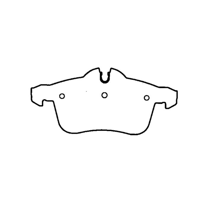 Колодки тормозные Friction Master MX1361