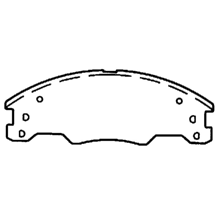 Колодки тормозные Friction Master CMX1339