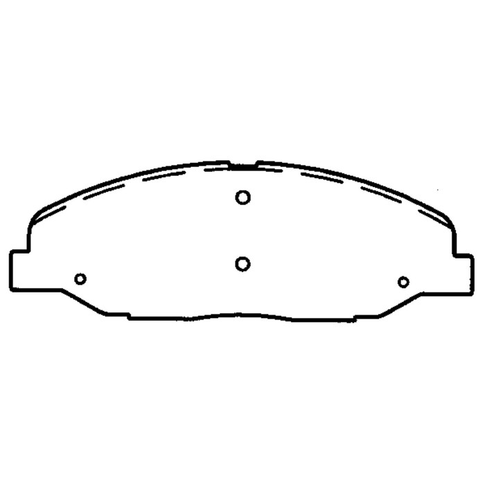 Колодки тормозные Friction Master MX1332