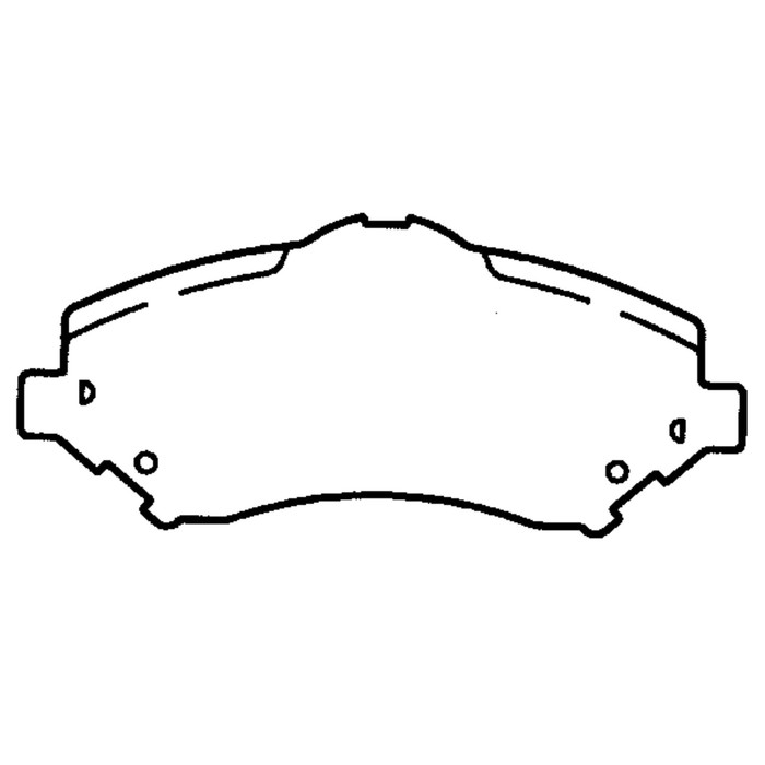 Колодки тормозные Friction Master ELT1327