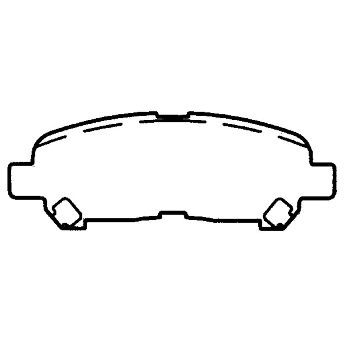 Колодки тормозные Friction Master MX1325