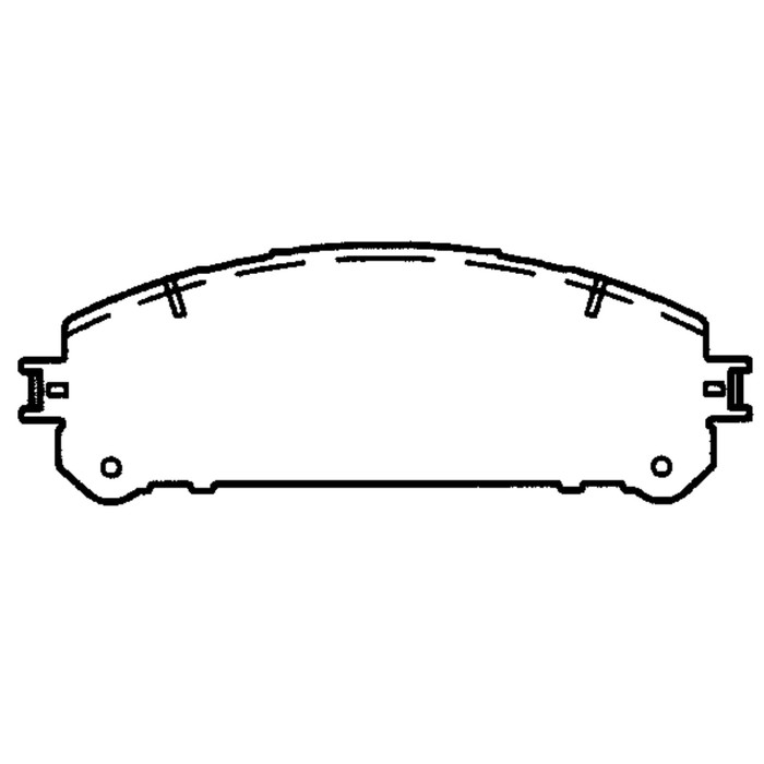 Колодки тормозные Friction Master ELT1324