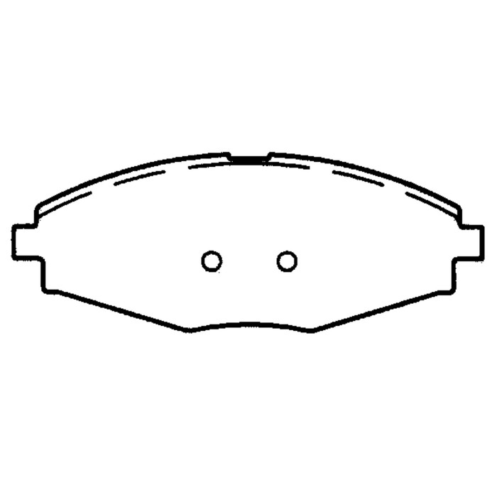 Колодки тормозные Friction Master ELT1321