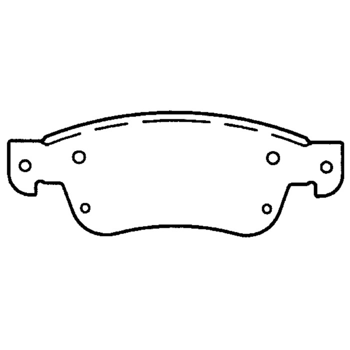 Колодки тормозные Friction Master ELT1287