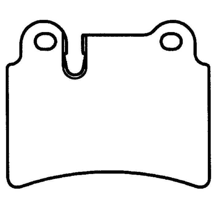 Колодки тормозные Friction Master MX1277