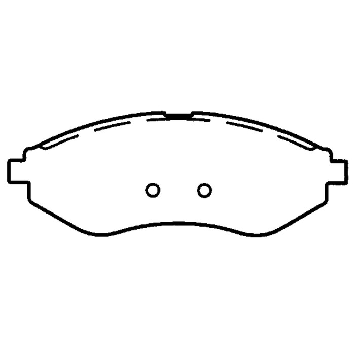 Колодки тормозные Friction Master CMX1269