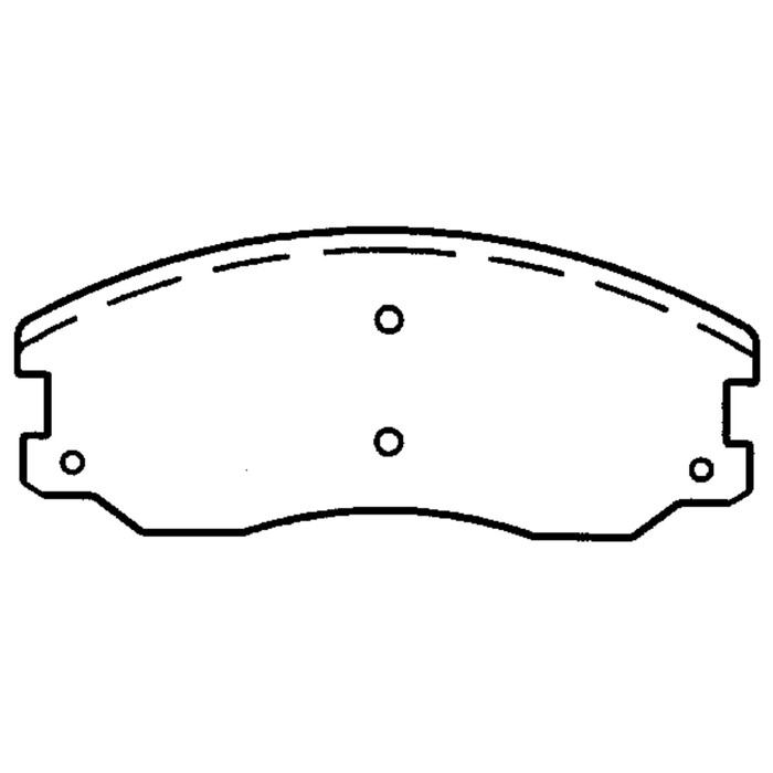 Колодки тормозные Friction Master CMX1264