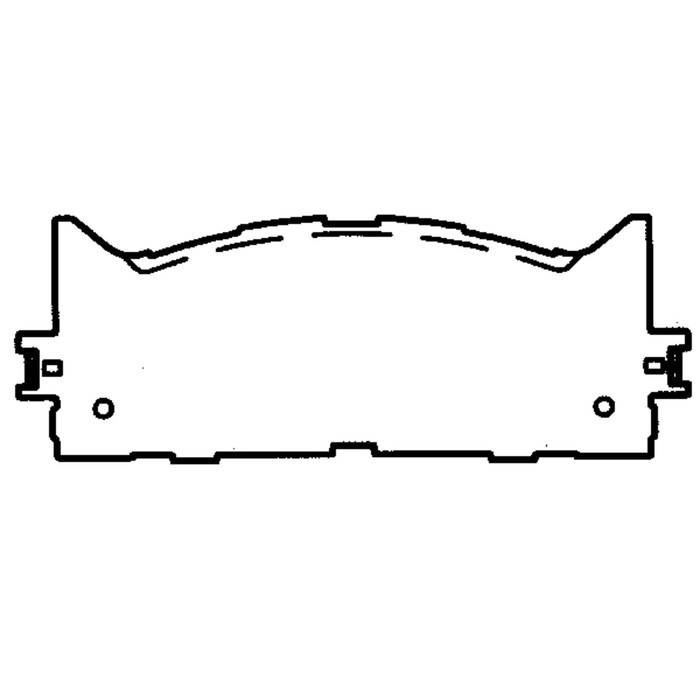 Колодки тормозные Friction Master CMX1222