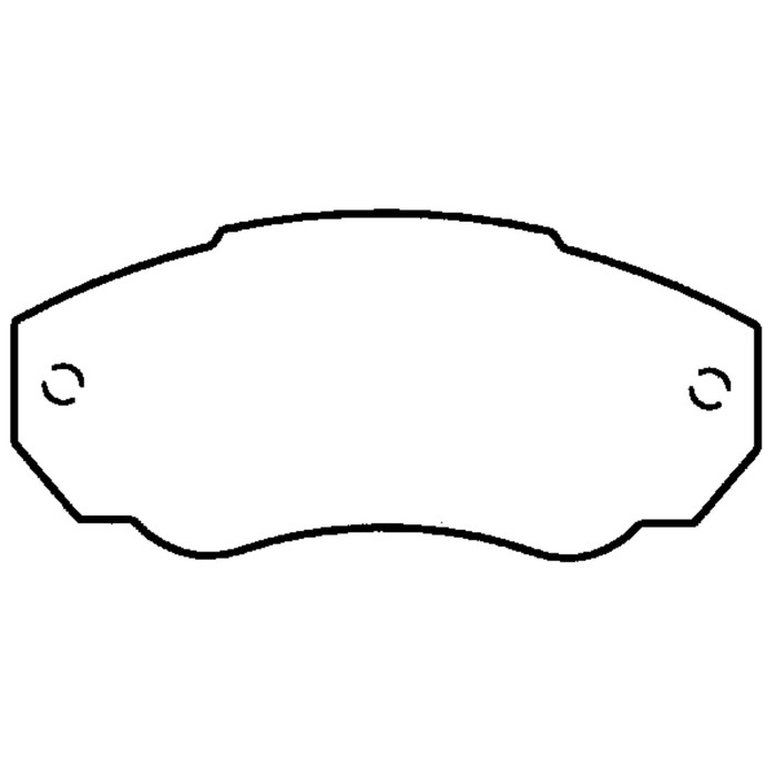 Колодки тормозные Friction Master MX1198