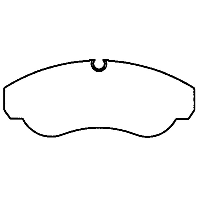 Колодки тормозные Friction Master MX1197