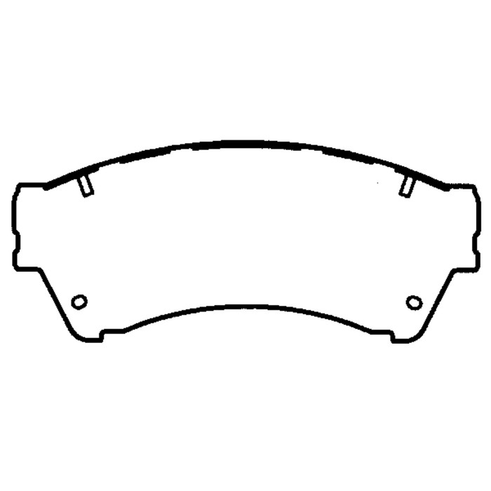 Колодки тормозные Friction Master MX1192