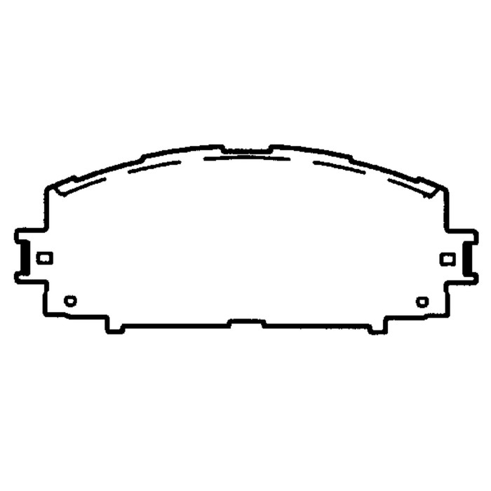 Колодки тормозные Friction Master MKD1184