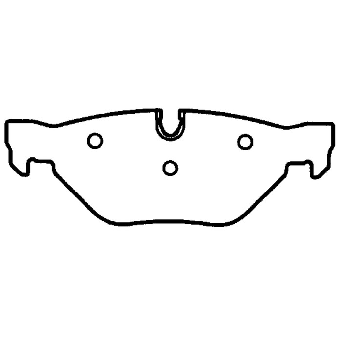 Колодки тормозные Friction Master CMX1171