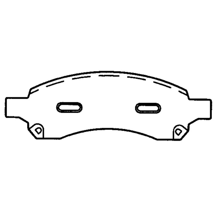 Колодки тормозные Friction Master ELT1169