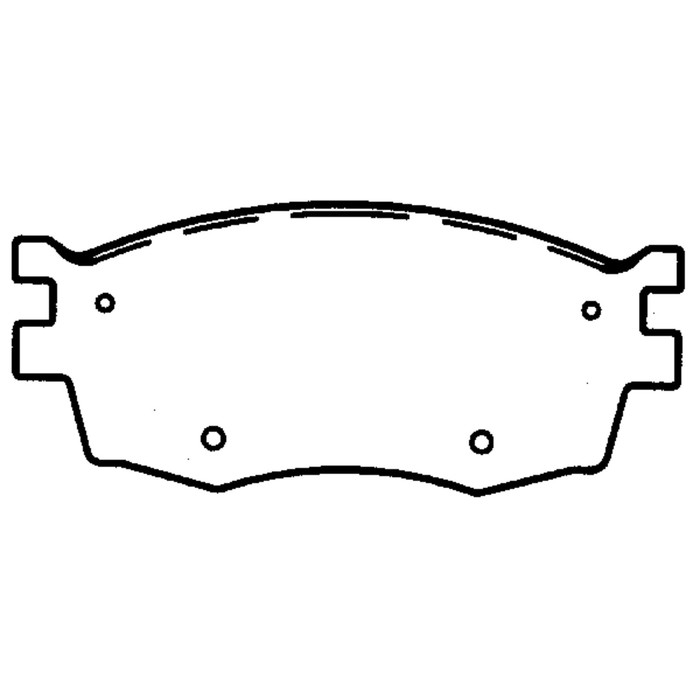 Колодки тормозные Friction Master CMX1156