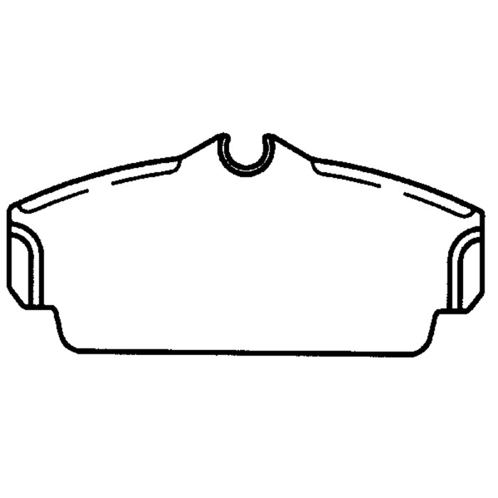 Колодки тормозные Friction Master MX1147