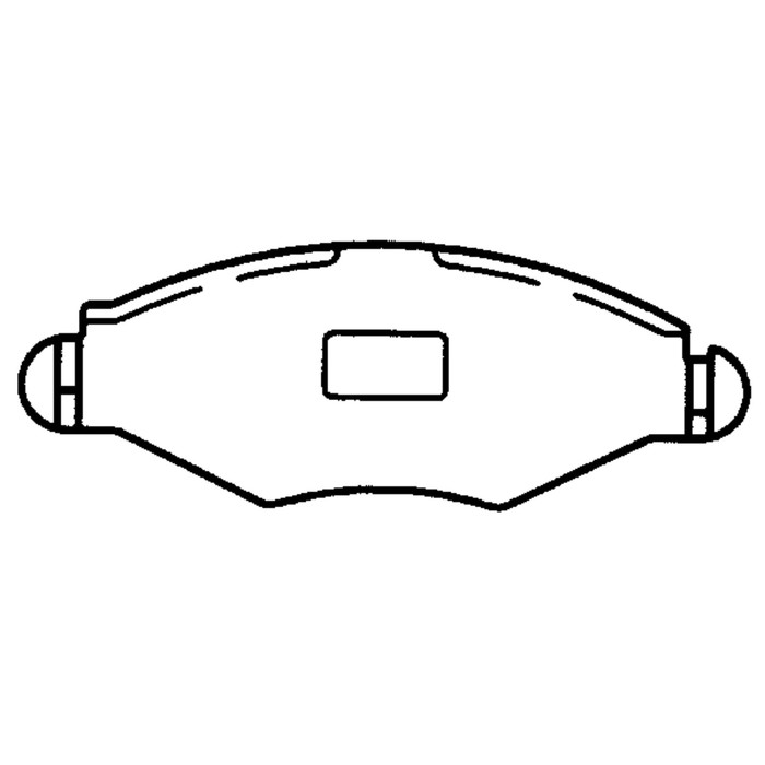 Колодки тормозные Friction Master MKD1143
