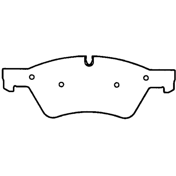 Колодки тормозные Friction Master CMX1123