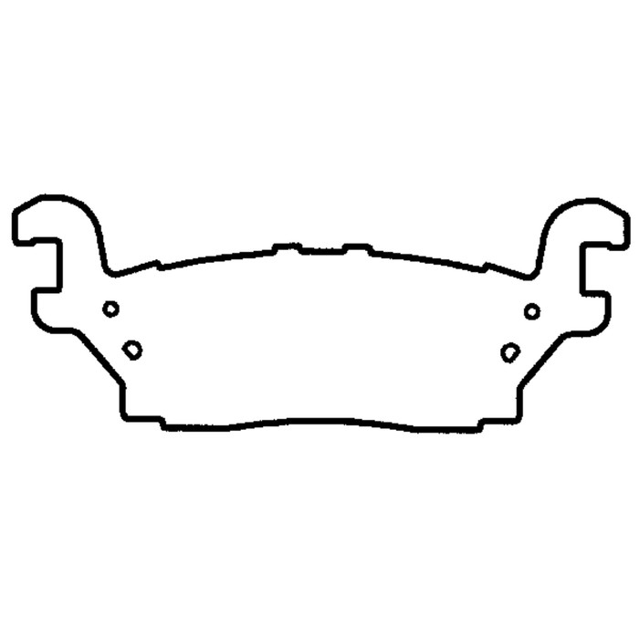 Колодки тормозные Friction Master ELT1120