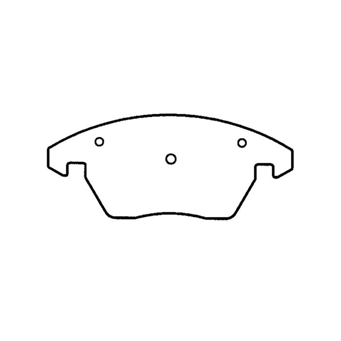 Колодки тормозные Friction Master MKD1107