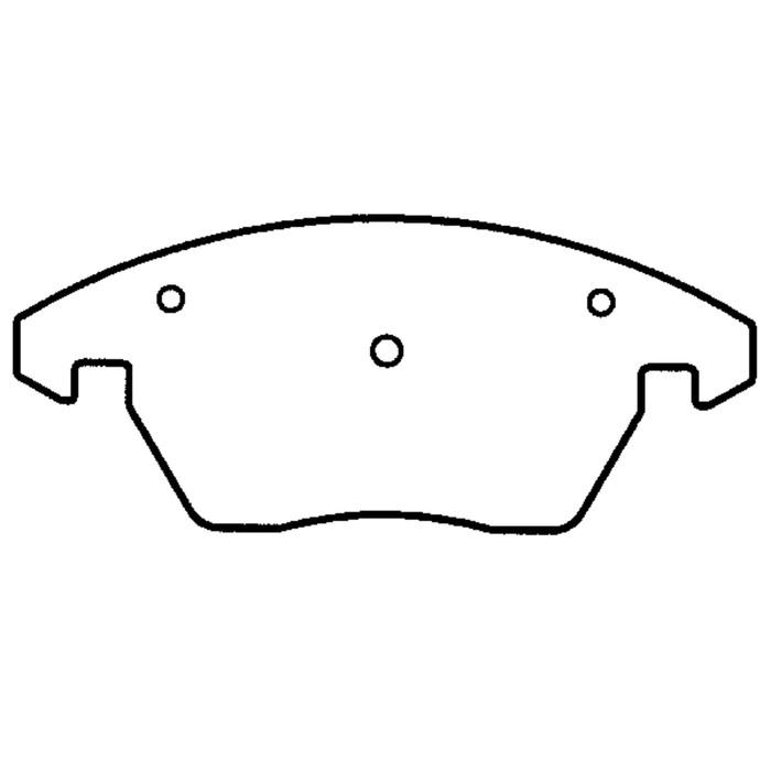 Колодки тормозные Friction Master CMX1107