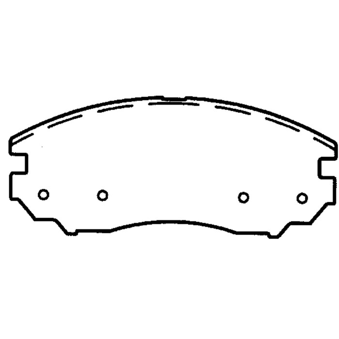 Колодки тормозные Friction Master ELT1104