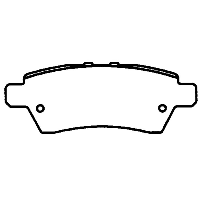 Колодки тормозные Friction Master CMX1101