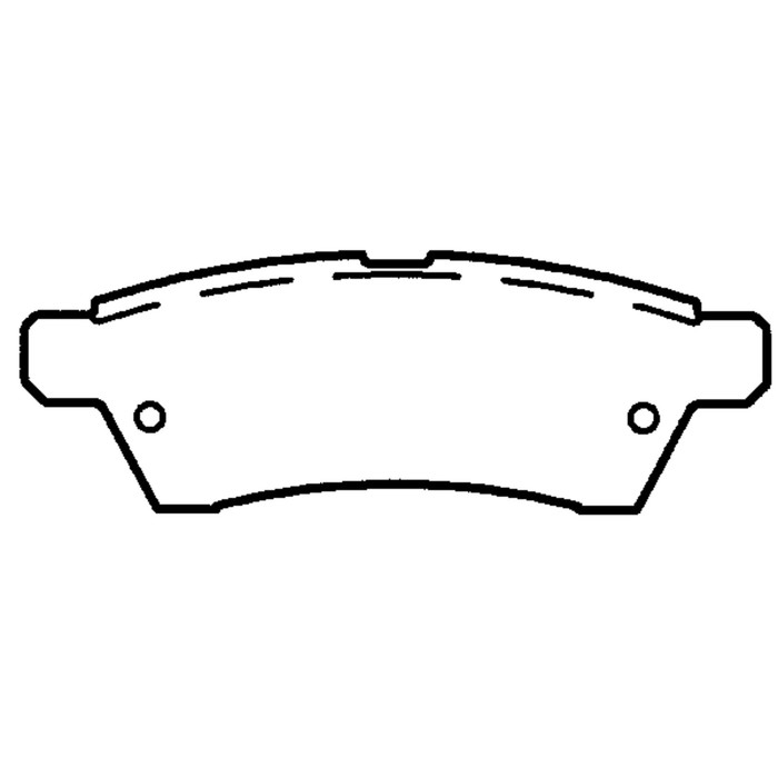 Колодки тормозные Friction Master MKD1100