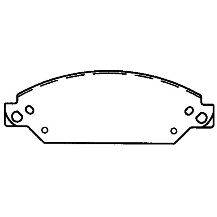Колодки тормозные Friction Master CMX1092