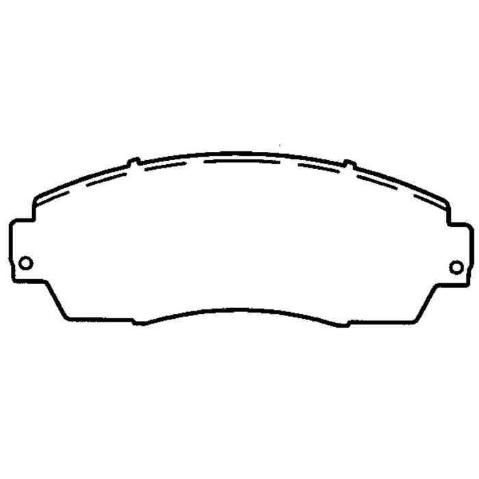 Колодки тормозные Friction Master ELT1089