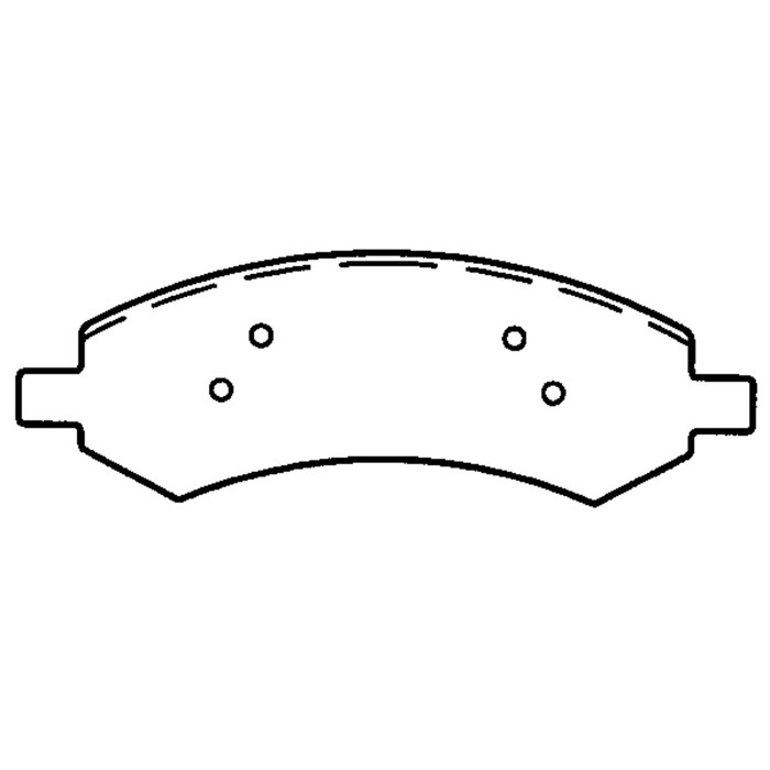 Колодки тормозные Friction Master CMX1084