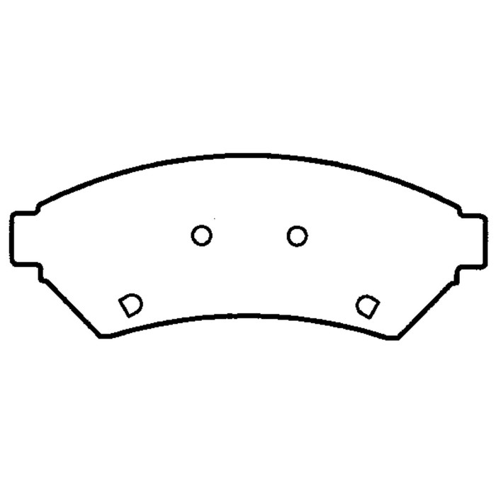 Колодки тормозные Friction Master CMX1075