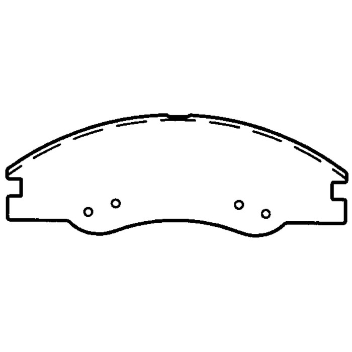 Колодки тормозные Friction Master MKD1074