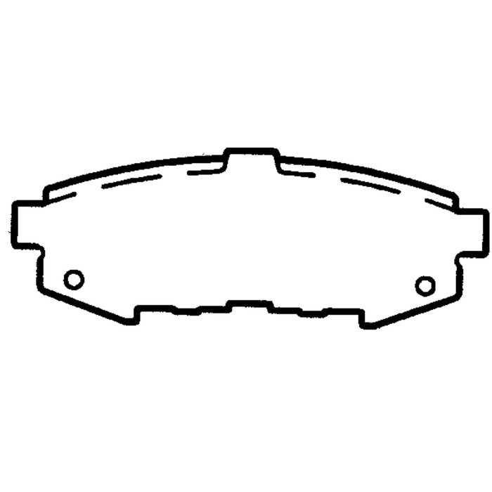 Колодки тормозные Friction Master ELT1073