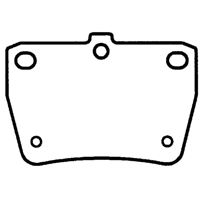 Колодки тормозные Friction Master CMX1051