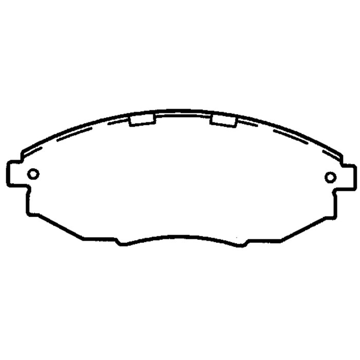 Колодки тормозные Friction Master MKD1031