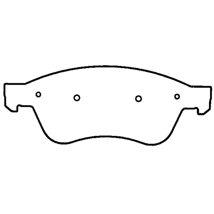 Колодки тормозные Friction Master ELT1024