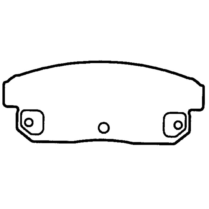 Колодки тормозные Friction Master CMX1008