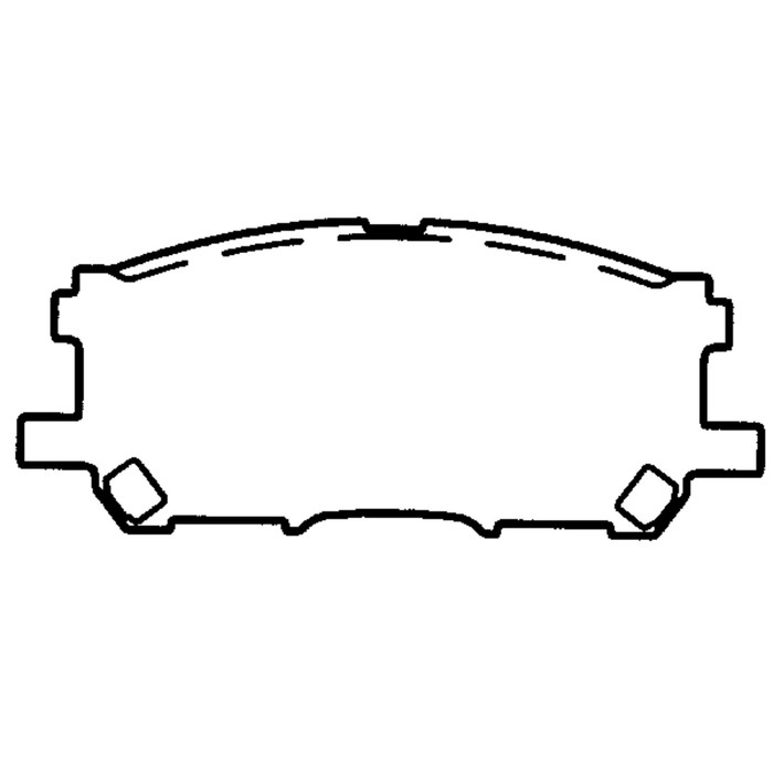 Колодки тормозные Friction Master ELT1005