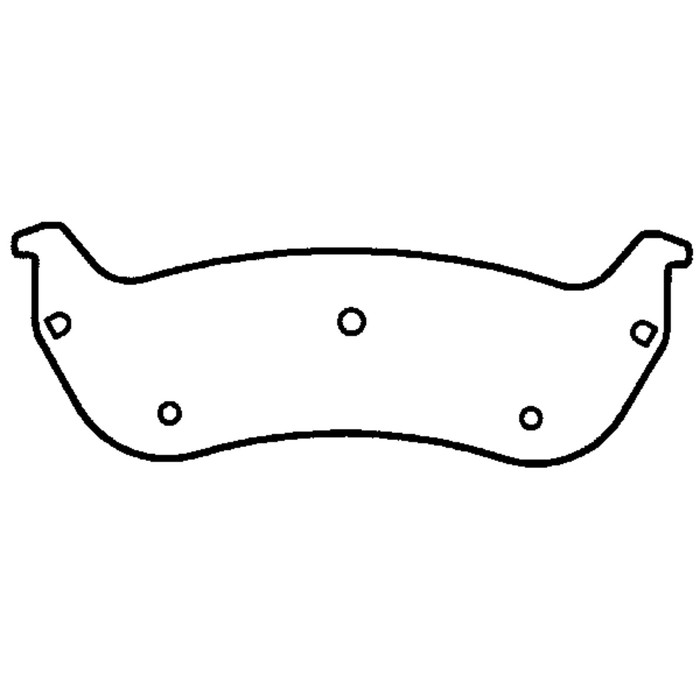 Колодки тормозные Friction Master CMX998