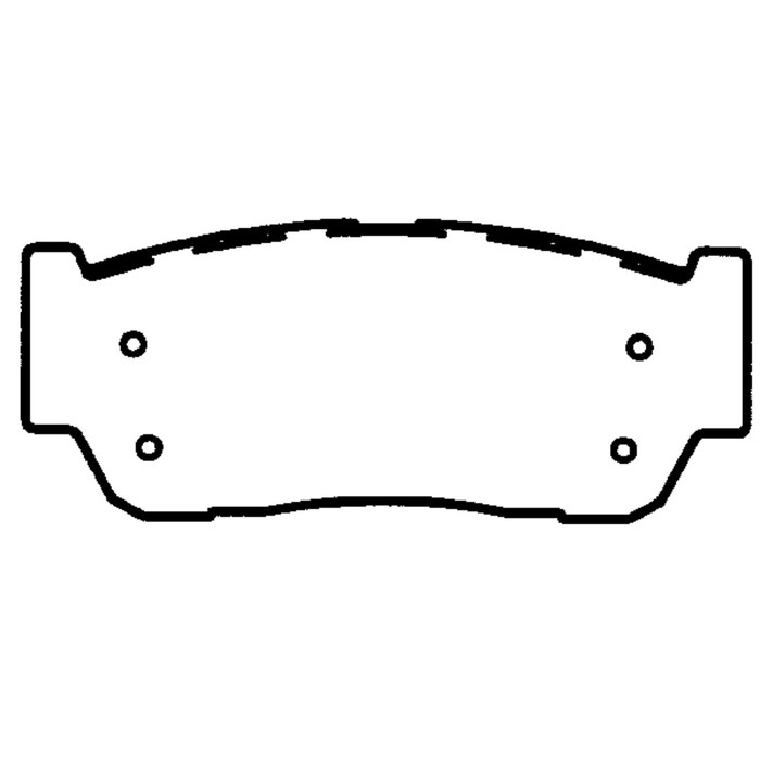 Колодки тормозные Friction Master ELT954