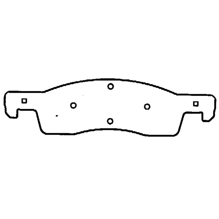 Колодки тормозные Friction Master CMX934