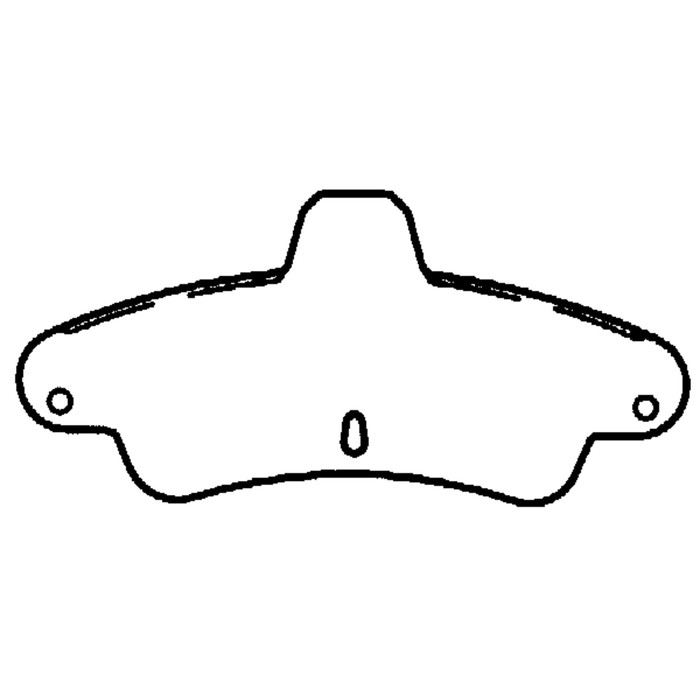 Колодки тормозные Friction Master MKD899