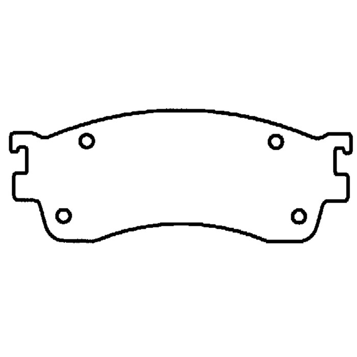 Колодки тормозные Friction Master MKD893