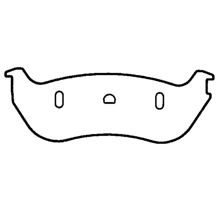 Колодки тормозные Friction Master CMX881