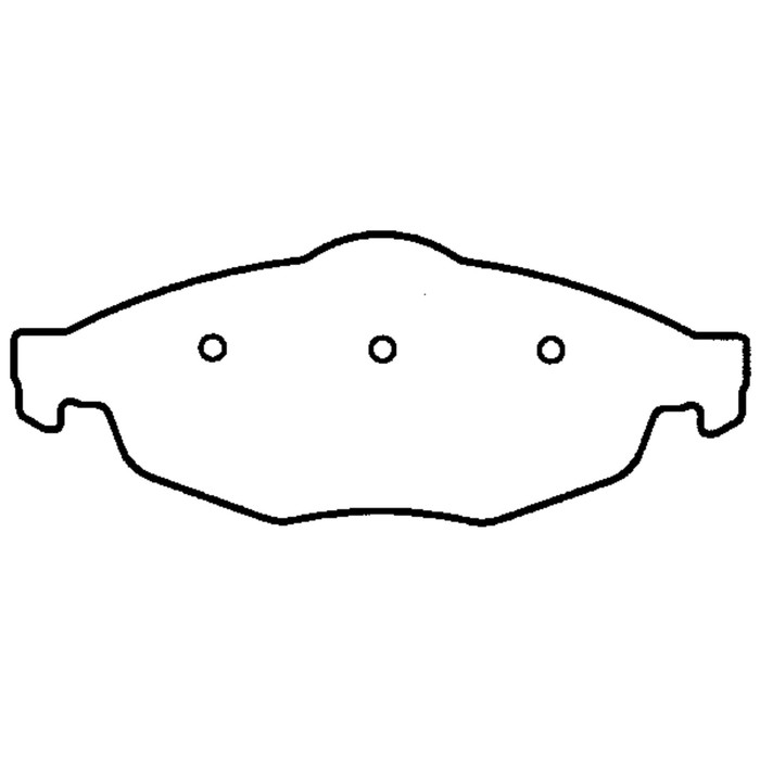 Колодки тормозные Friction Master CMX869