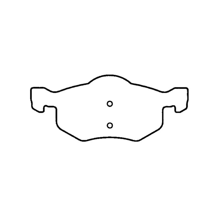 Колодки тормозные Friction Master ELT843