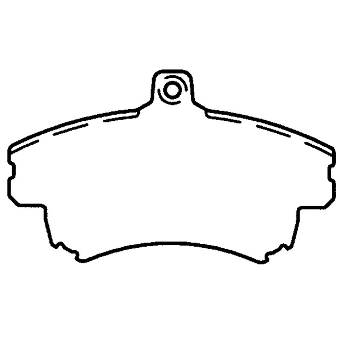 Колодки тормозные Friction Master MKD837