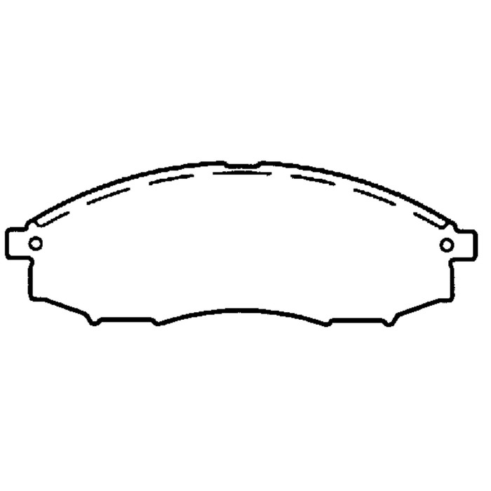 Колодки тормозные Friction Master ELT830