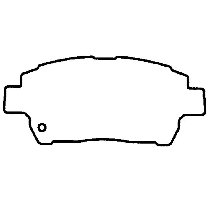 Колодки тормозные Friction Master CMX822